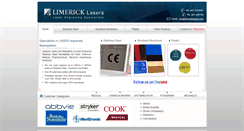 Desktop Screenshot of limericklasers.com